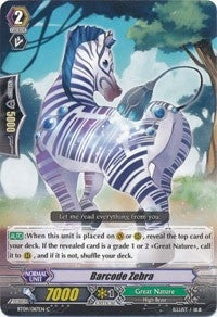 Barcode Zebra (9087) [BT09] - Cardfight Vanguard Single