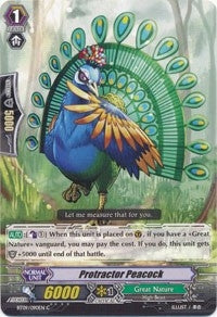 Protractor Peacock (9090) [BT09] - Cardfight Vanguard Single