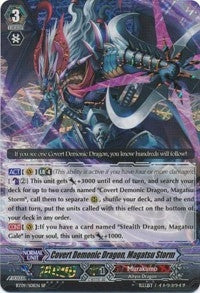 Covert Demonic Dragon Magatsu Storm (901) [BT09] - Cardfight Vanguard Single