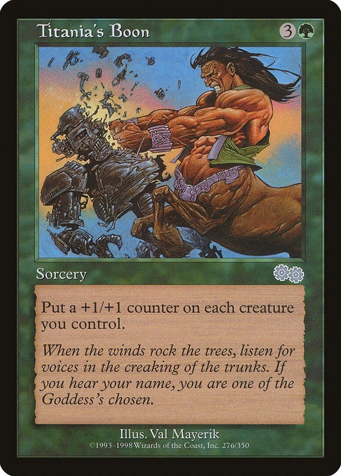Titania’s Boon (276) [USG] - MTG Single