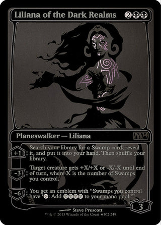 Liliana of the Dark Realms (SDCC 2013 Exclusive) (102) [MEDIA] - MTG Single
