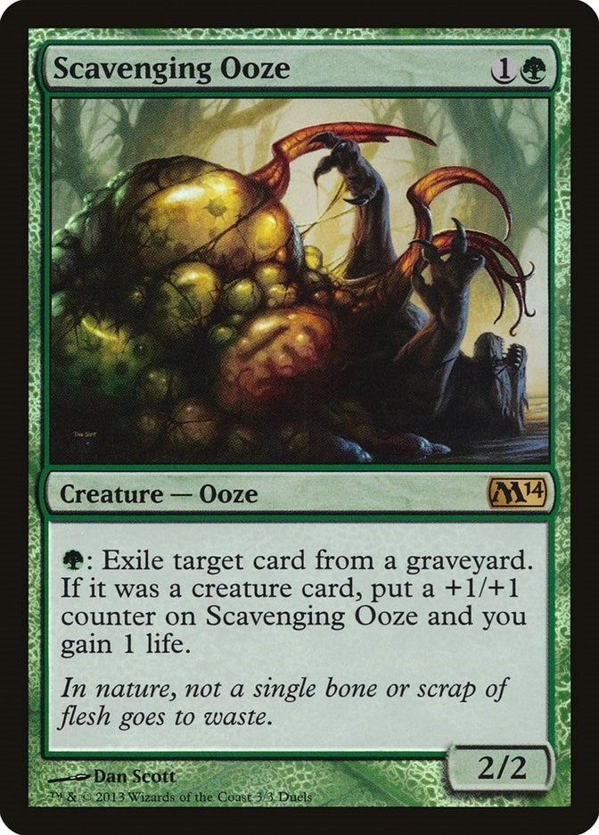 Scavenging Ooze (1) [MEDIA] - MTG Single