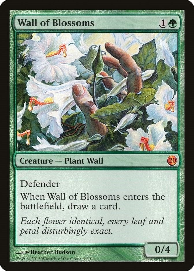 Wall of Blossoms (6) [V13] - MTG Single
