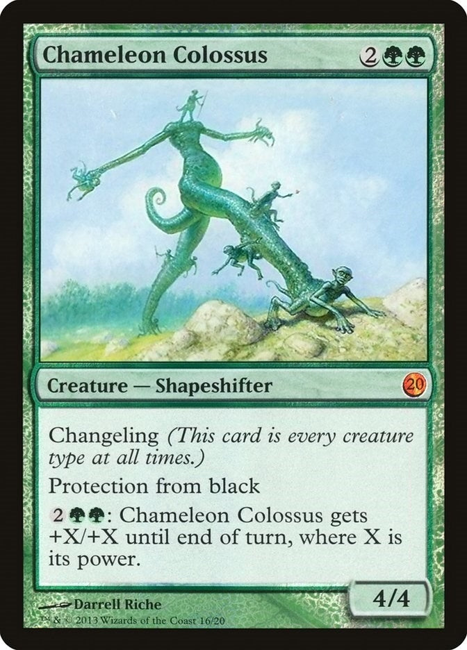 Chameleon Colossus (16) [V13] - MTG Single