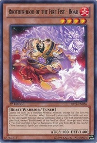 Brotherhood of the Fire Fist - Boar (26) (JOTL) - YuGiOh Single