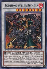 Brotherhood of the Fire Fist - Kirin (42) (JOTL) - YuGiOh Single