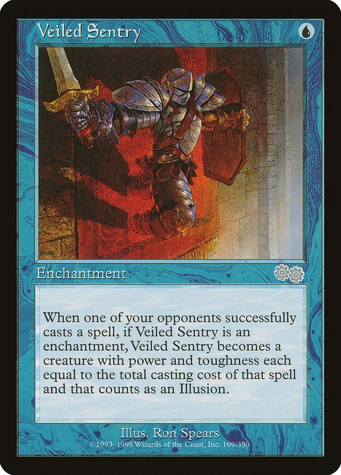 Veiled Sentry (109) [USG] - MTG Single