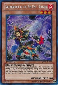 Brotherhood of the Fire Fist - Rooster (94) (JOTL) - YuGiOh Single