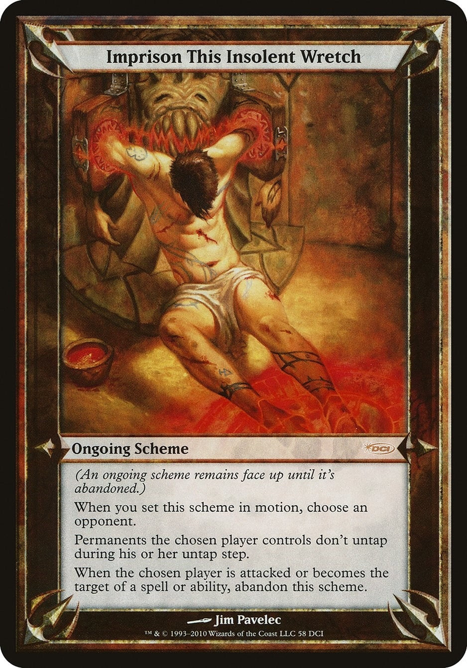 Imprison This Insolent Wretch (WPN & Gateway) (58) [OVER] - MTG Single