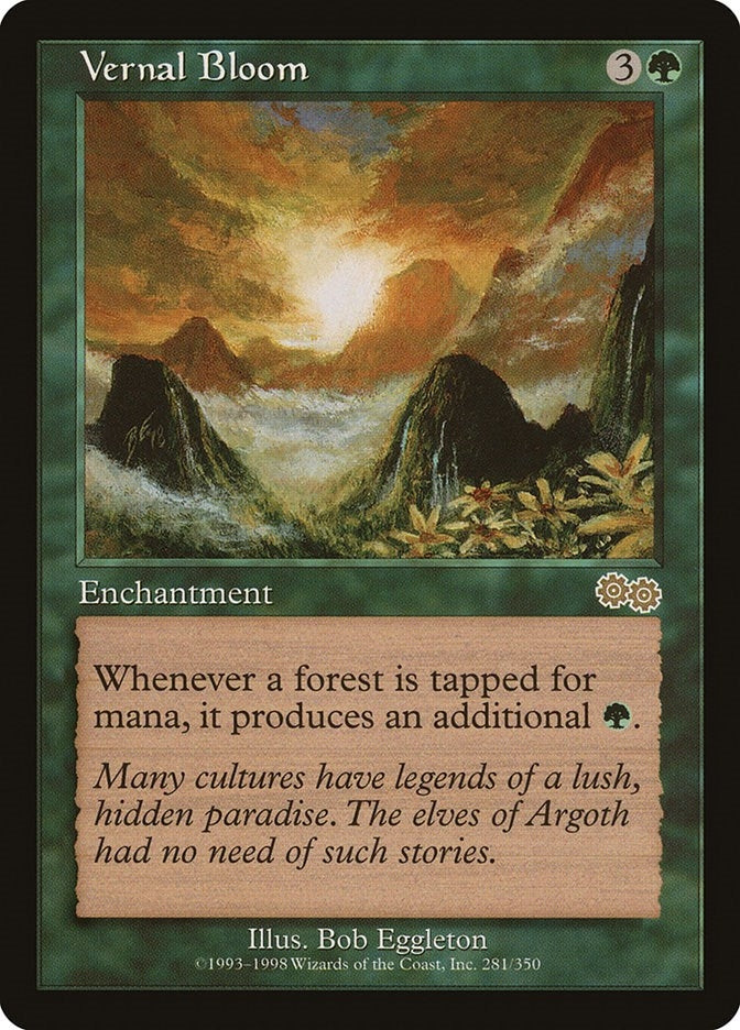 Vernal Bloom (281) [USG] - MTG Single