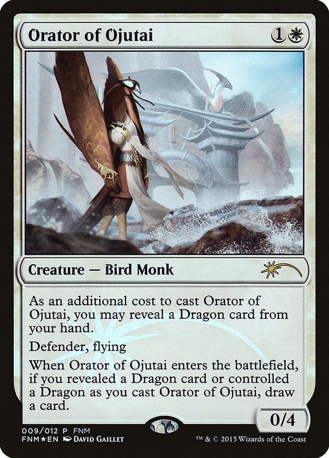 Orator of Ojutai (9) [FNM] - MTG Single