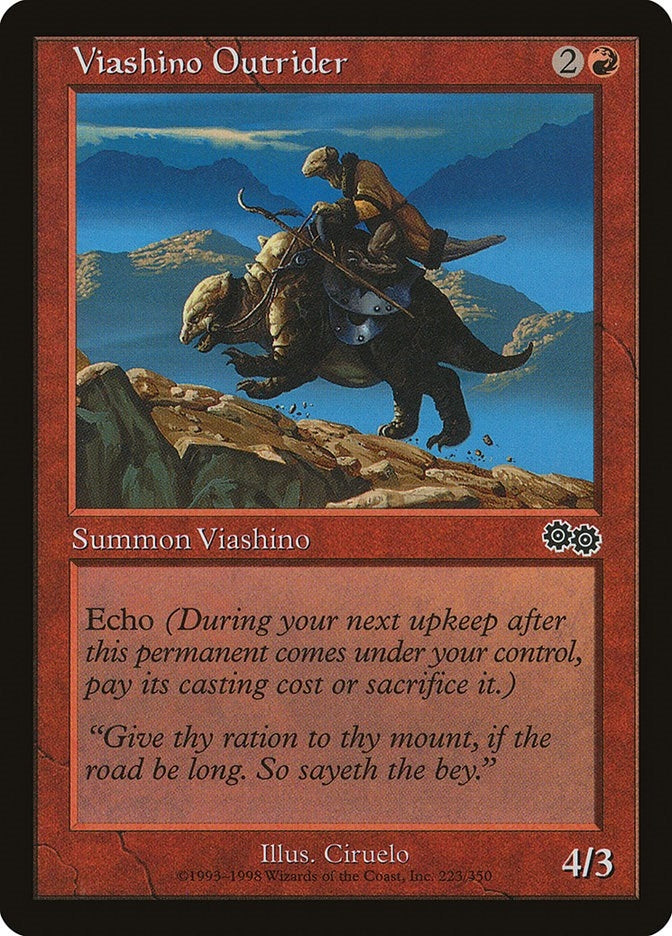 Viashino Outrider (223) [USG] - MTG Single