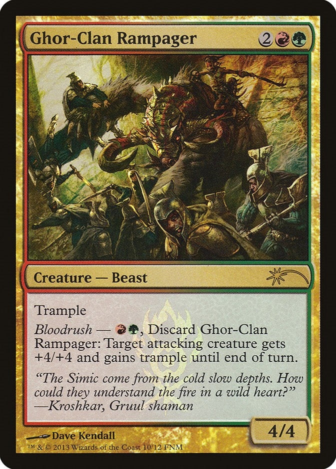 Ghor-Clan Rampager (10) [FNM] - MTG Single