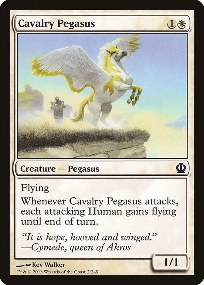 Cavalry Pegasus (2) [THS] - MTG Single