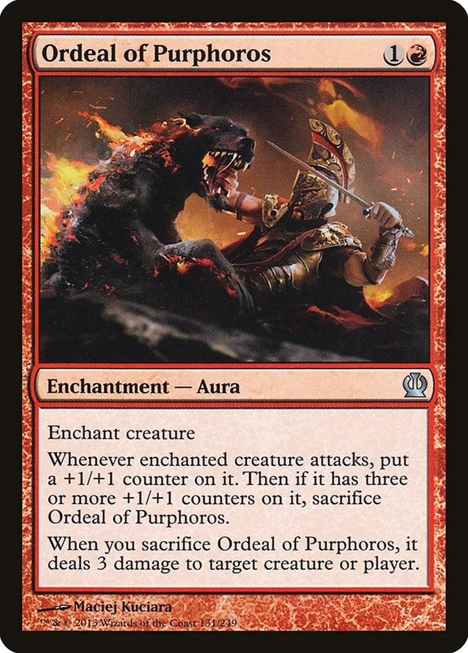 Ordeal of Purphoros (131) [THS] - MTG Single