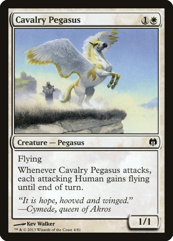 Cavalry Pegasus (4) [DDL] - MTG Single