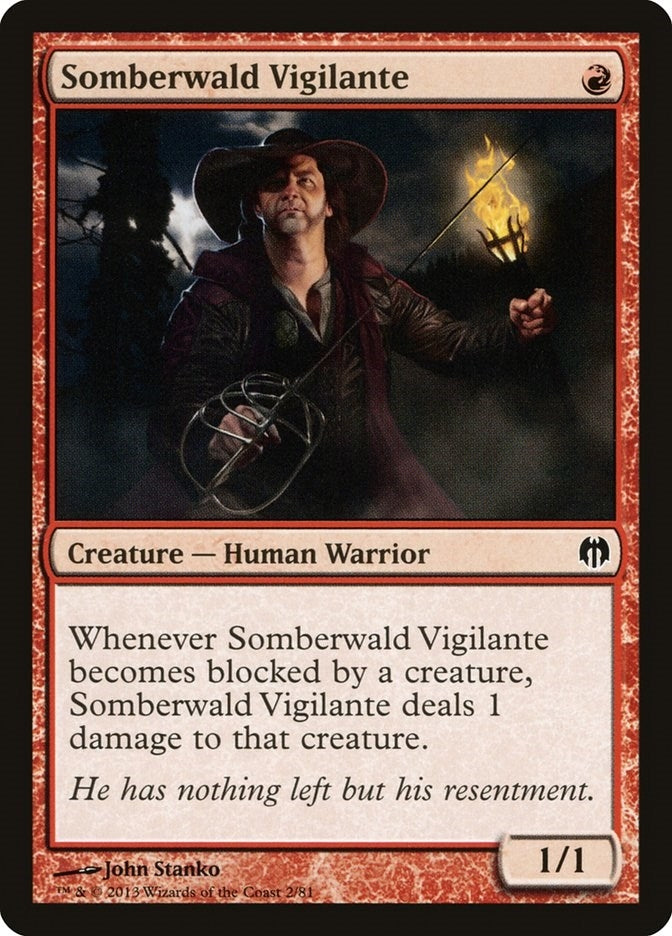 Somberwald Vigilante (2) [DDL] - MTG Single