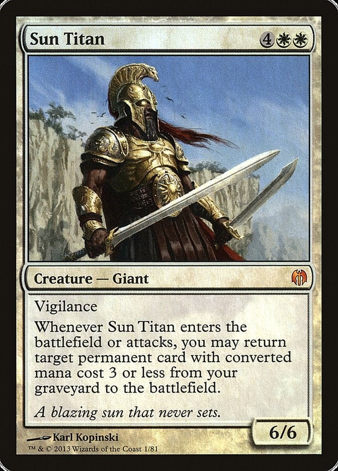 Sun Titan (1) [DDL] - MTG Single