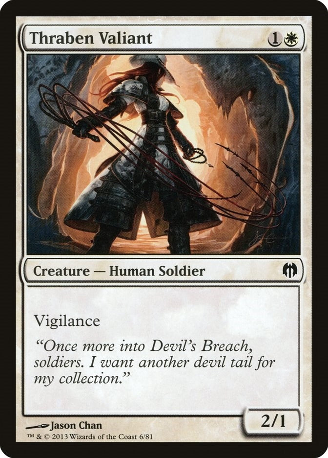 Thraben Valiant (6) [DDL] - MTG Single