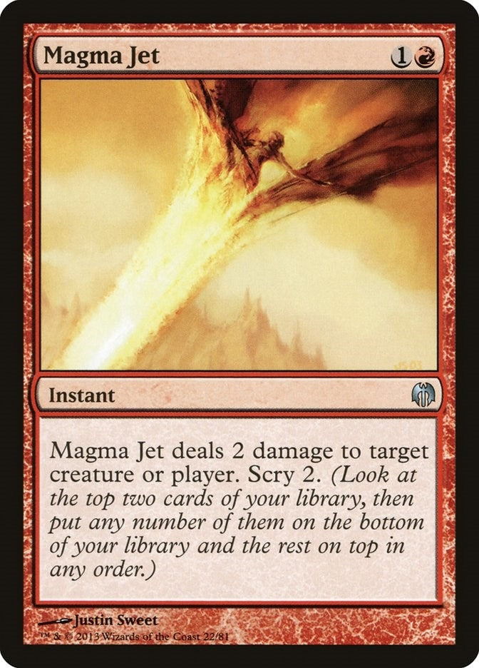 Magma Jet (22) [DDL] - MTG Single