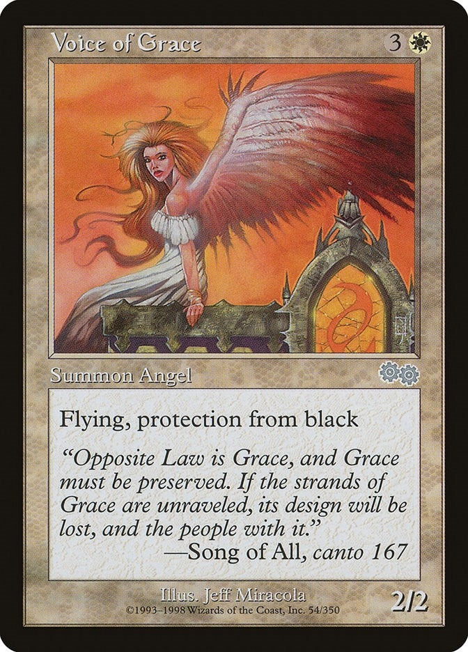 Voice of Grace (54) [USG] - MTG Single