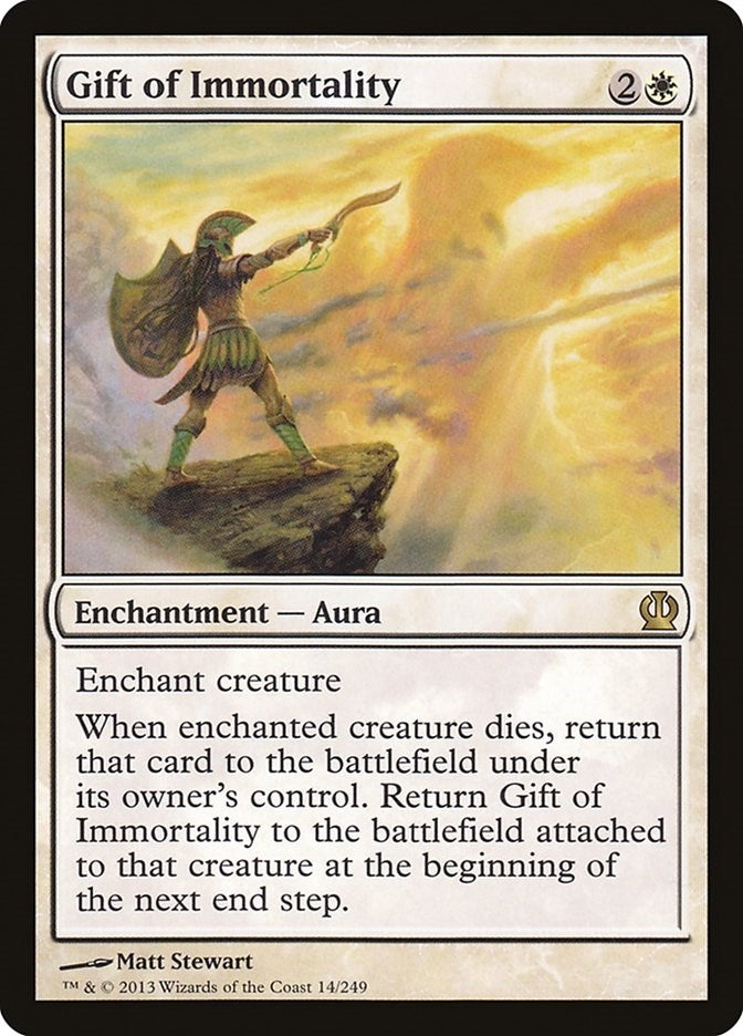 Gift of Immortality (14) [THS] - MTG Single