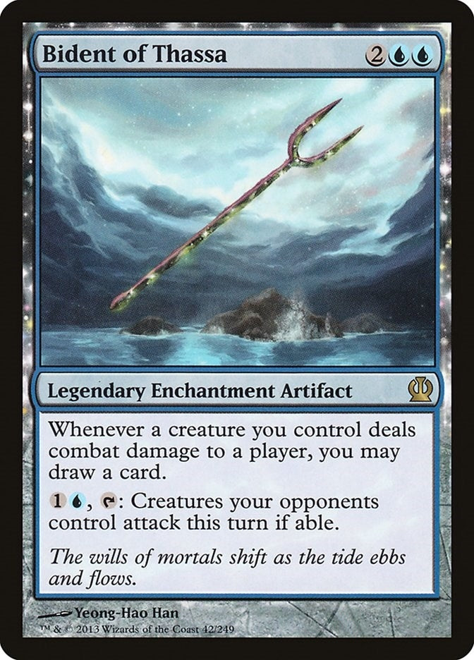 Bident of Thassa (42) [THS] - MTG Single