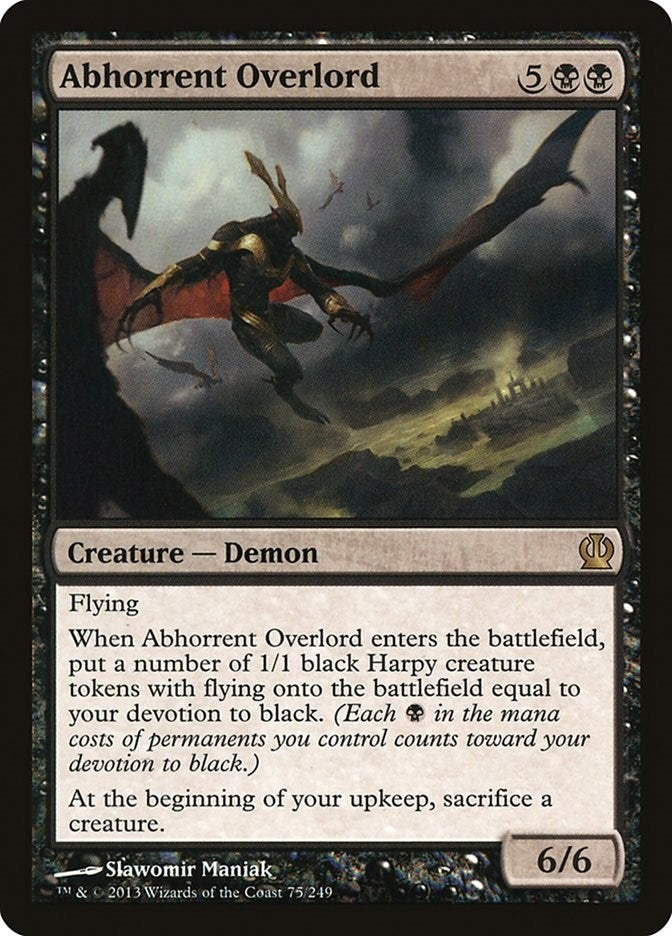 Abhorrent Overlord (75) [THS] - MTG Single