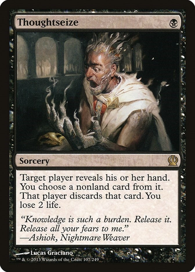 Thoughtseize (107) [THS] - MTG Single