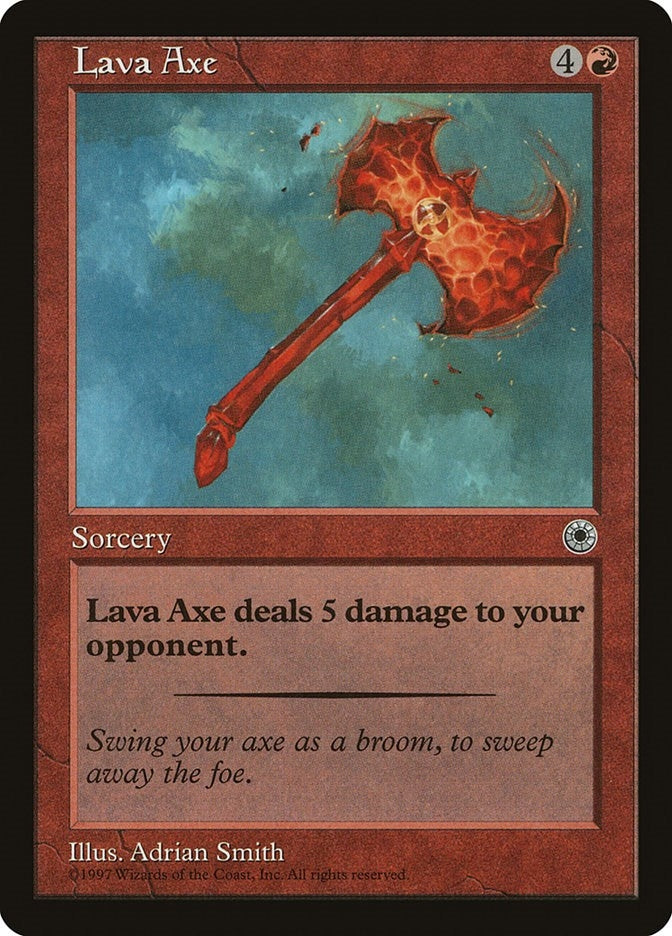 Lava Axe [POR] - MTG Single