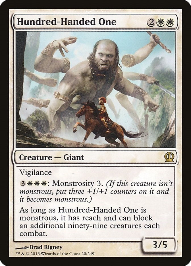 Hundred-Handed One (20) [THS] - MTG Single
