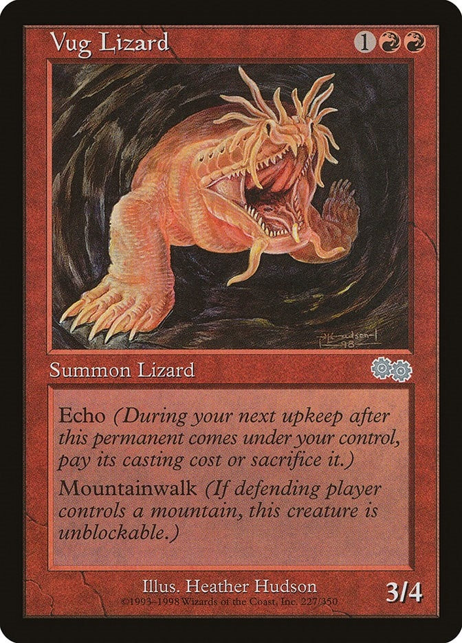 Vug Lizard (227) [USG] - MTG Single