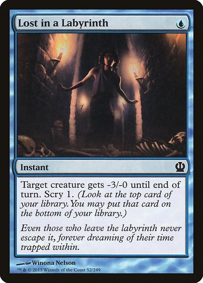 Lost in a Labyrinth (52) [THS] - MTG Single