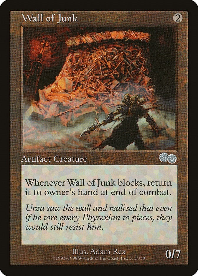 Wall of Junk (315) [USG] - MTG Single