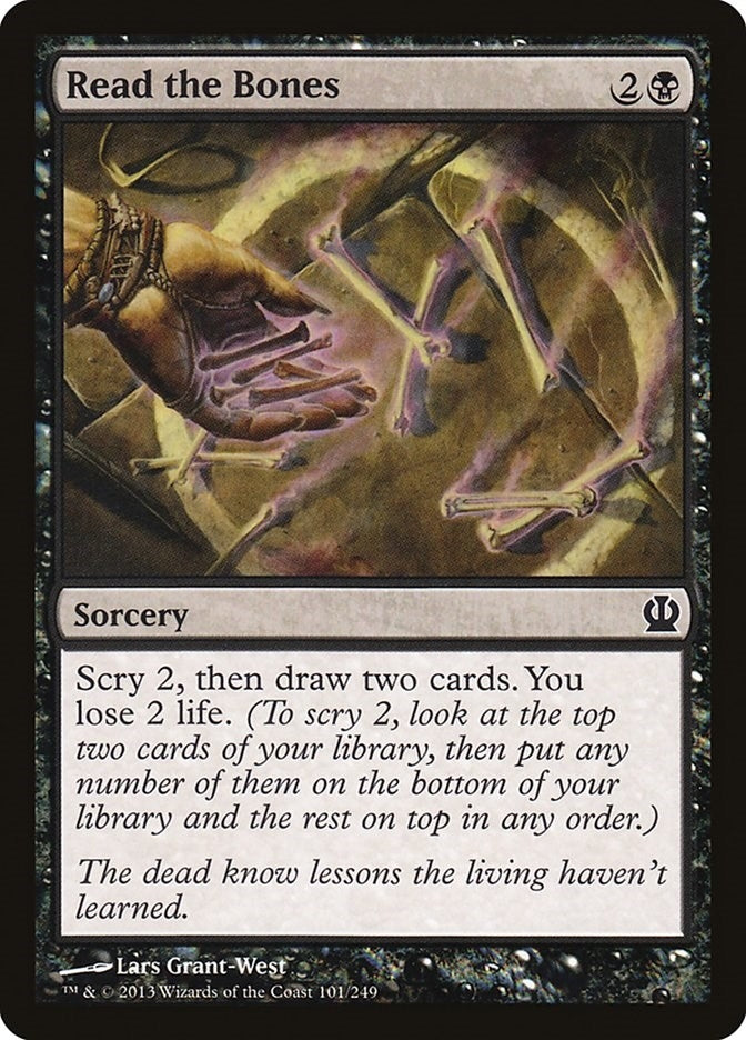 Read the Bones (101) [THS] - MTG Single