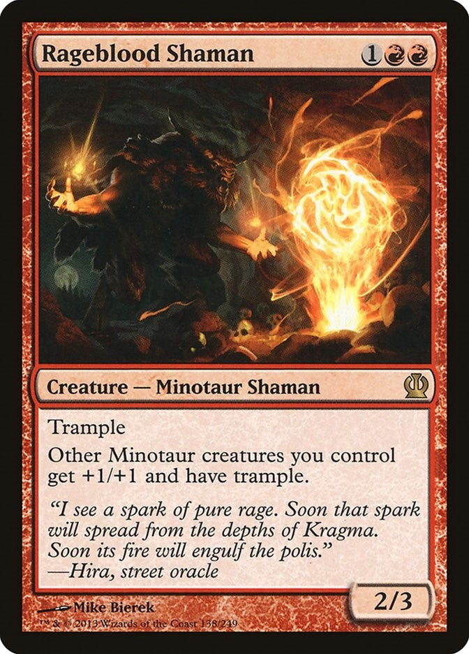 Rageblood Shaman (138) [THS] - MTG Single