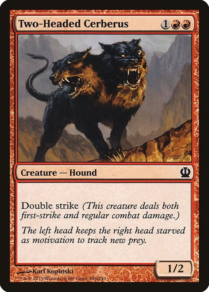 Two-Headed Cerberus (146) [THS] - MTG Single