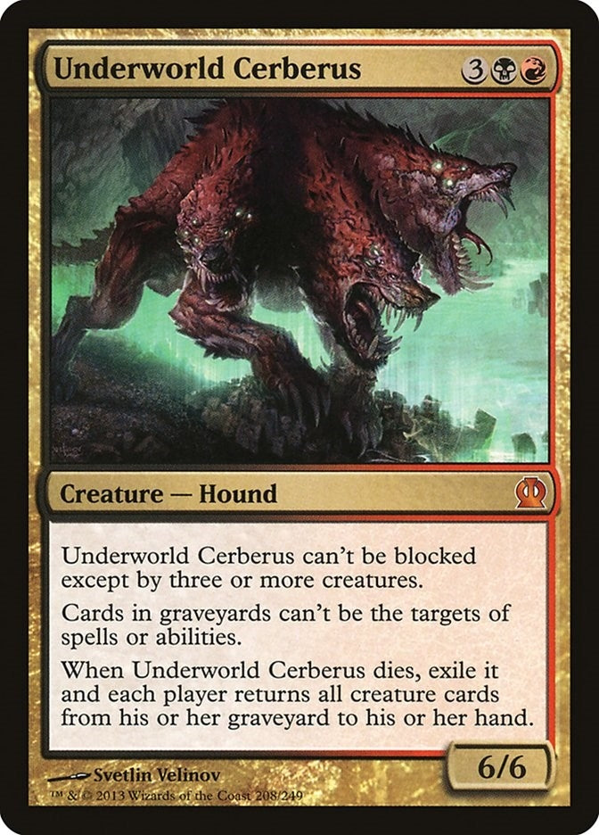 Underworld Cerberus (208) [THS] - MTG Single