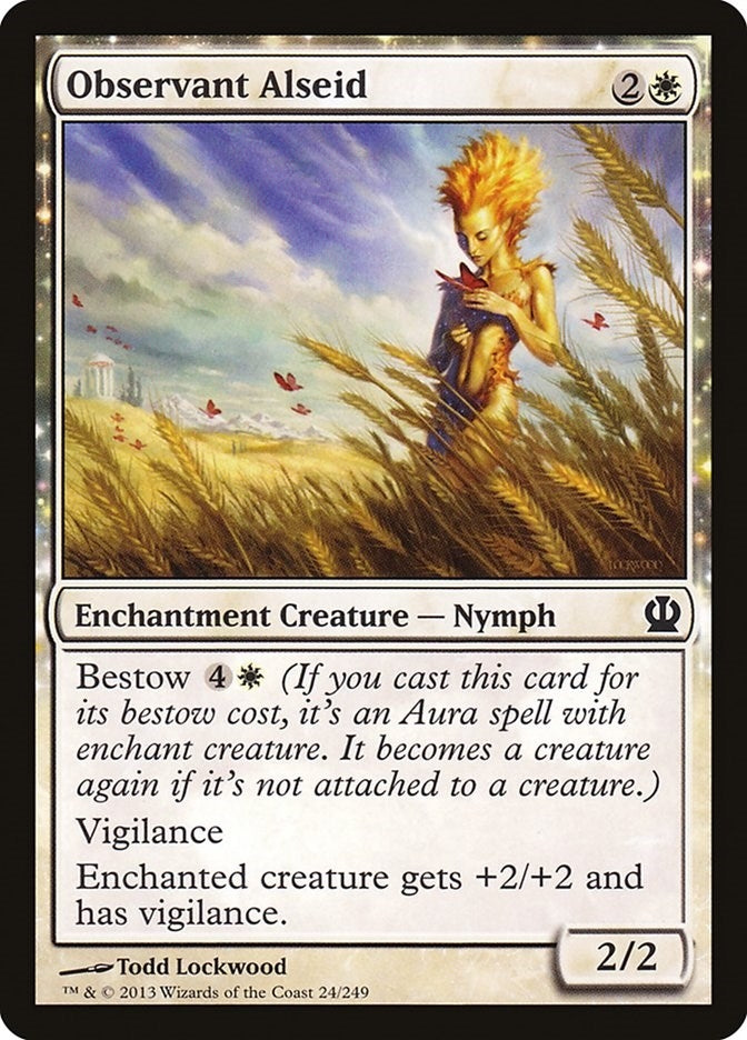 Observant Alseid (24) [THS] - MTG Single