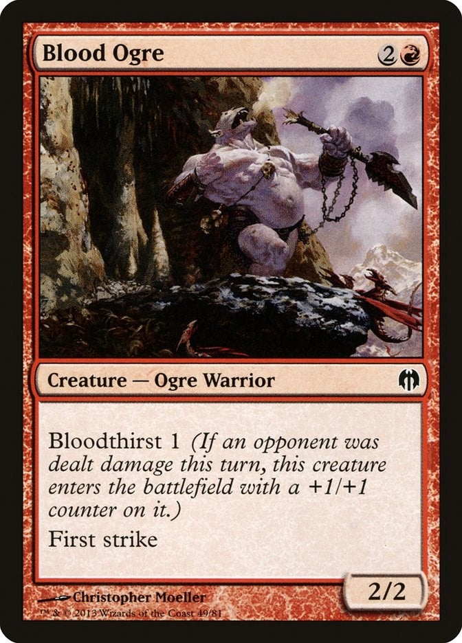 Blood Ogre (49) [DDL] - MTG Single