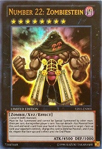 Number 22: Zombiestein (3001) (YZ0#) - YuGiOh Single