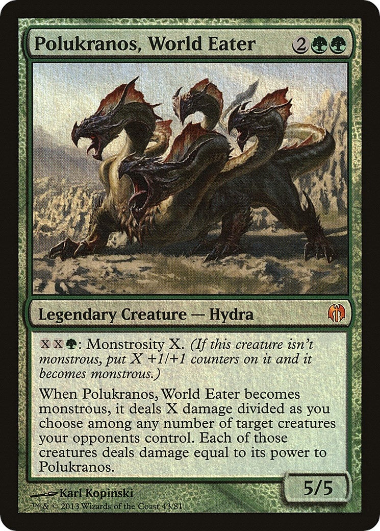 Polukranos World Eater (43) [DDL] - MTG Single