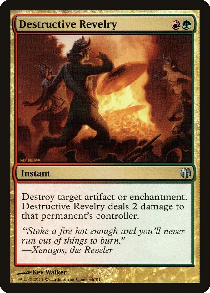 Destructive Revelry (66) [DDL] - MTG Single