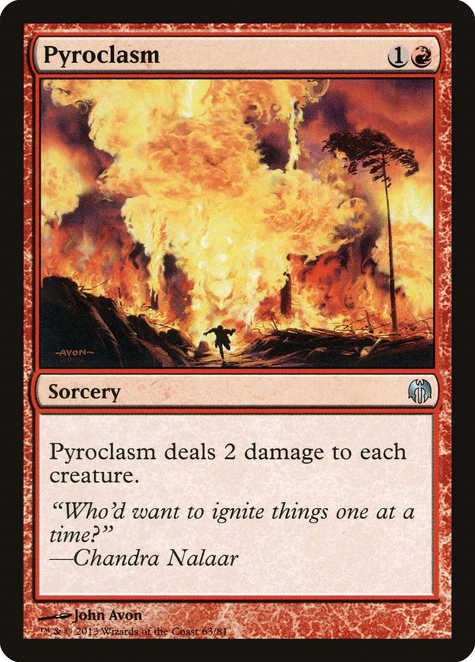 Pyroclasm (63) [DDL] - MTG Single