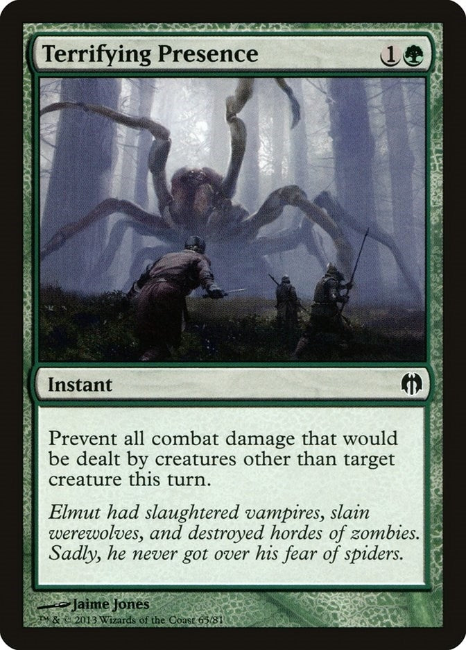 Terrifying Presence (65) [DDL] - MTG Single