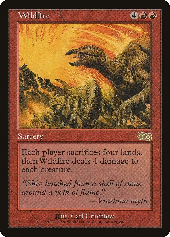 Wildfire (228) [USG] - MTG Single