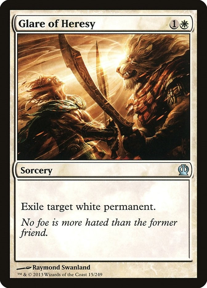 Glare of Heresy (15) [THS] - MTG Single