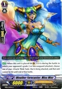 Weather Forecaster Miss Mist (5014) [EB05] - Cardfight Vanguard Single