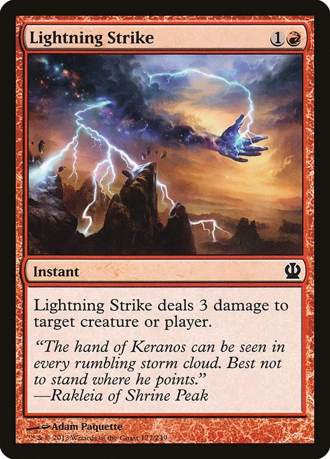 Lightning Strike (127) [THS] - MTG Single