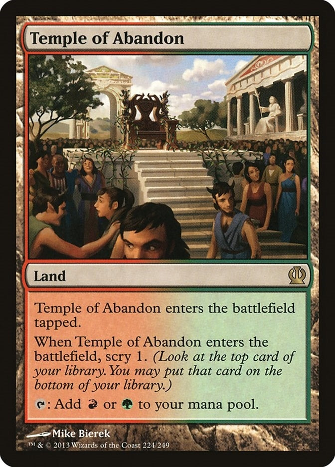 Temple of Abandon (224) [THS] - MTG Single